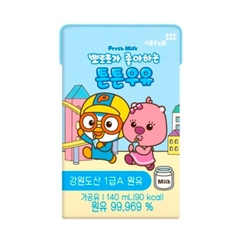 Sữa Tươi Pororo Seoul F&B, Hàn Quốc 140ML (12M+)