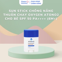 Sun Stick Chống Nắng Thuần Chay Oxygen Atono2 Cho Bé SPF 50 PA++++ (6M+)