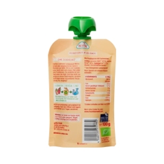 Trái Cây Nghiền Fruchtbar Táo, Đào, Hạt Điều 90G (12M+)