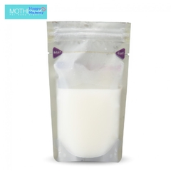 Túi Trữ Sữa Cảm Biến Nhiệt Tím Mother-K Hàn Quốc 180Ml (30 Cái)