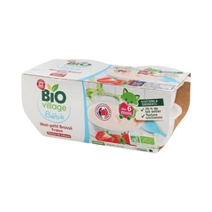 Sữa Chua Hữu Cơ Bio Village Bebe, Lốc 4 Hộp X 100G