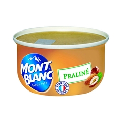 Váng Sữa Mont Blanc Vị Hạnh Nhân, Hạt Dẻ, Lốc 4 Hủ x 125g