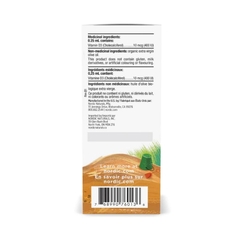 Vitamin D3 Dạng Nước Nordic Naturals Baby's Vitamin D3 400U.I, 22.5ML (0-12M)