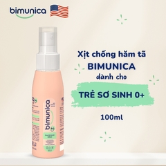 Xịt Chống Hăm Cho Trẻ Sơ Sinh Bimunica Mỹ, 100ML (0M+)