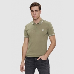 Áo Polo Man Green Calvin Klein