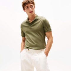 Áo Polo Tommy Hilfiger Liquid Cotton Reg Seasonal / Battle Green