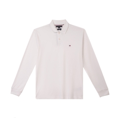 Áo Polo Tommy Hilfiger Ls Liquid Cotton Reg White