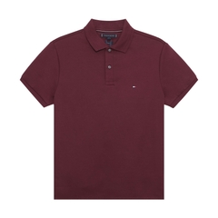 Áo Polo Tommy Hilfiger Luxury Interlock Reg - Deep Rouge