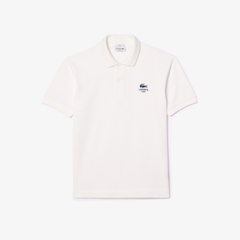 Áo Polo Lacoste Unisex Dáng Cổ Điển Họa Tiết In