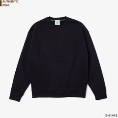 Áo Sweater Lacoste-Unisex Lacoste LIVE Loose Fit Crew-Navy Blue