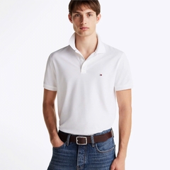 Áo Polo Tommy Hifiger Liquid Cotton Reg Seasonal / White