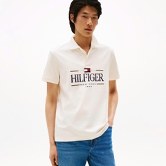 Áo Polo Tommy Hilfiger Im Icon Reg / Ivory Petal