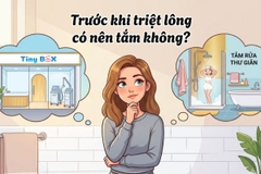 Trước khi triệt lông có nên tắm không?