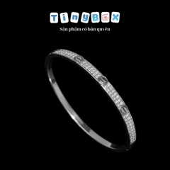Vòng tay vàng ok 365 trắng, sáng da