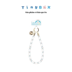 Dây điên thoại đeo cổ tay Doraemon trắng