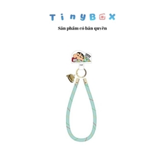 Dây điện thoại đeo cổ tay Crayon Shinchan xanh