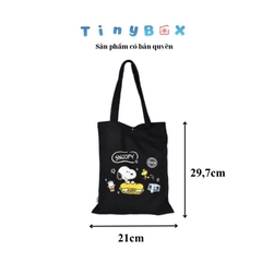TÚI VẢI PN SNOOPY VIETNAM BK