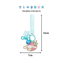 Móc khóa cao su Cinamoroll