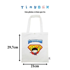 Túi vải Superman Chibi