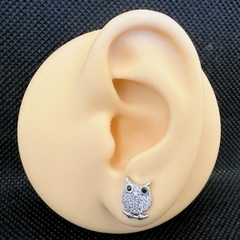 BÔNG TAI OWL - GIÁ TỐT - HÀNG CHẤT LƯỢNG - MÀU BẠC