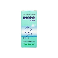 Natri clorid 0.9% em bé - Dung dịch vệ sinh lỗ xỏ khuyên