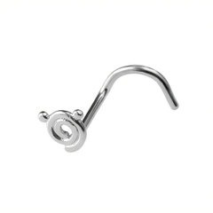 Khuyên mũi đẹp - khuyên tai Tragus hình con gấu