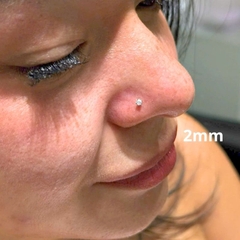 Khuyên Titan chốt nội thân mỏng - Khuyên mũi vặn, khó rơi