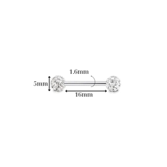 Khuyên núm - Khuyên đa năng phù hợp nhiều vị trí