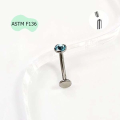 Khuyên rốn titan đá xanh - Hàng chất lượng