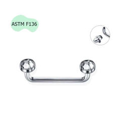 Khuyên cấy dưới da - TITANIUM - 2 size