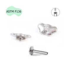 Bông tai / Titanium Cloud - 1.2*8mm