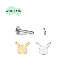 Khuyên tai Pikachu hoạt hình dễ thương - TITANIUM