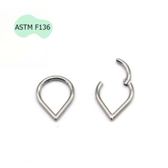 Khuyên tai Titan hình giọt nước - Phù hợp nhiều vị trí