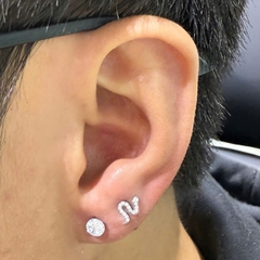 Khuyên tai Snake Titanium - 1.2*8mm - Giá tốt