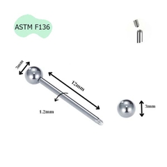 Khuyên đa năng đeo được nhiều vị trí - Có 4 size