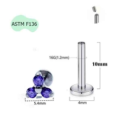 VIOLET FLOWER TITANIUM - HÀNG CHẤT LƯỢNG - GIÁ TỐT