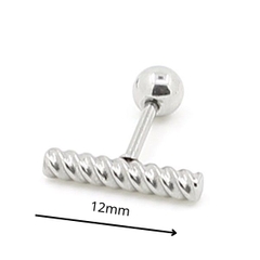 Khuyên tai GLORIA002 12mm nhiều màu
