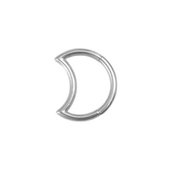 Khuyên tai mặt trăng đeo tai/ septum 1.2mm - Thép không gỉ