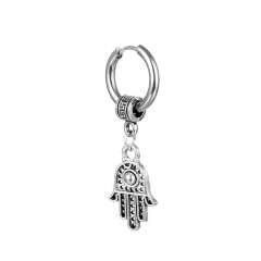 Khuyên tai tròn Hamsa - Khuyên tai giá rẻ