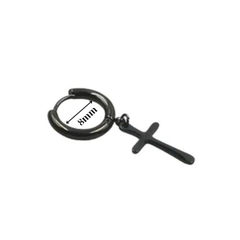 Khuyên tai vòng thập tự 10mm - Có 2 màu