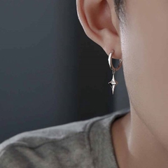 Khuyên tròn tòn ten vì tinh tú - hợp kim