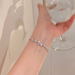 Hợp kim / Lắc tay nơ lấp lánh