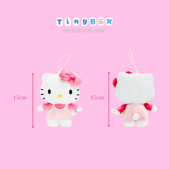 Móc khóa thú bông Hello Kitty