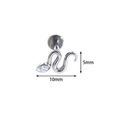 Snake Titanium - 1.2*6mm (Phù hợp cho da nhạy cảm)