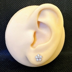 SNOWFLAKES EARRING - SILVER