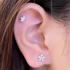 SNOWFLAKES EARRING - SILVER