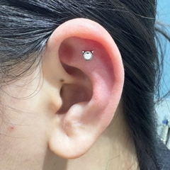 Titanium F136 Sparkly Kitten - 6 màu (đã kèm thân khuyên)
