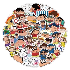 Sticker 60 miếng hoạt hình Shin vui nhộn - Chống nước