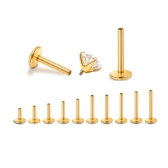 Thân khuyên Titanium (màu bạc, vàng) đầy đủ size