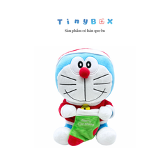 Thú bông Doraemon giáng sinh 2025